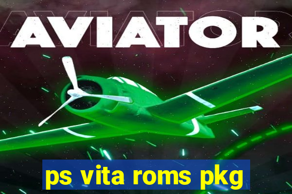 ps vita roms pkg